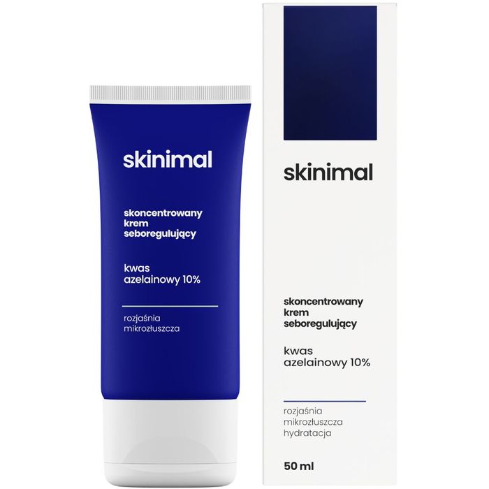 Skinimal krem seboregulujący z kwasem azelainowy 10% 50 ml main product photo