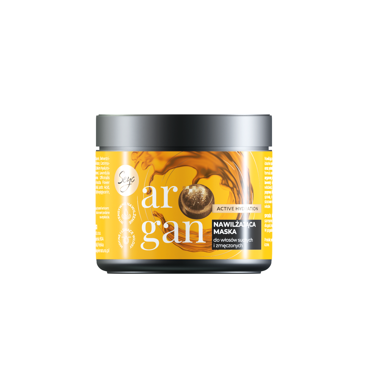 SEYO MASKA NAWILŻ. ARGAN 500 ML