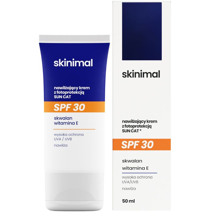 Skinimal SPF 30 nawilżający krem z fotoprotekcją 50 ml main product photo