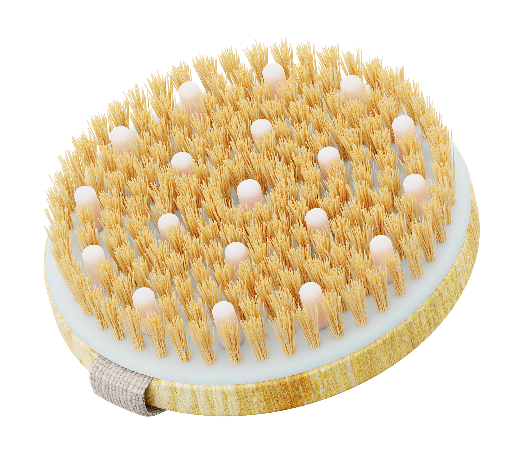 NATURA EKO SZCZOTKA Z WYPUSTKAMI 1SZT