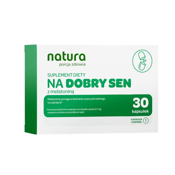 NATURA PORCJA ZDROWIA NA SEN, 30SZT main product photo