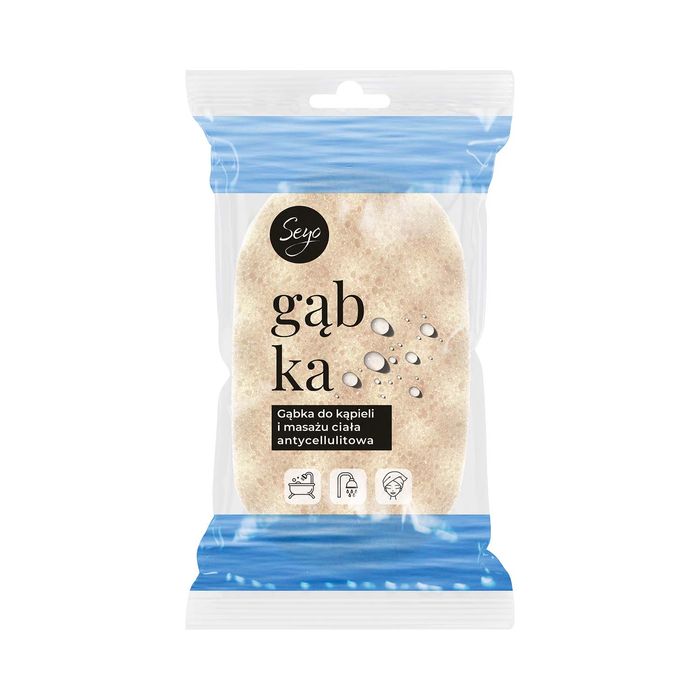 SEYO GĄBKA DO KĄPIELI I MASAŻU - RELAKSUJĄCA 1 SZT. main product photo