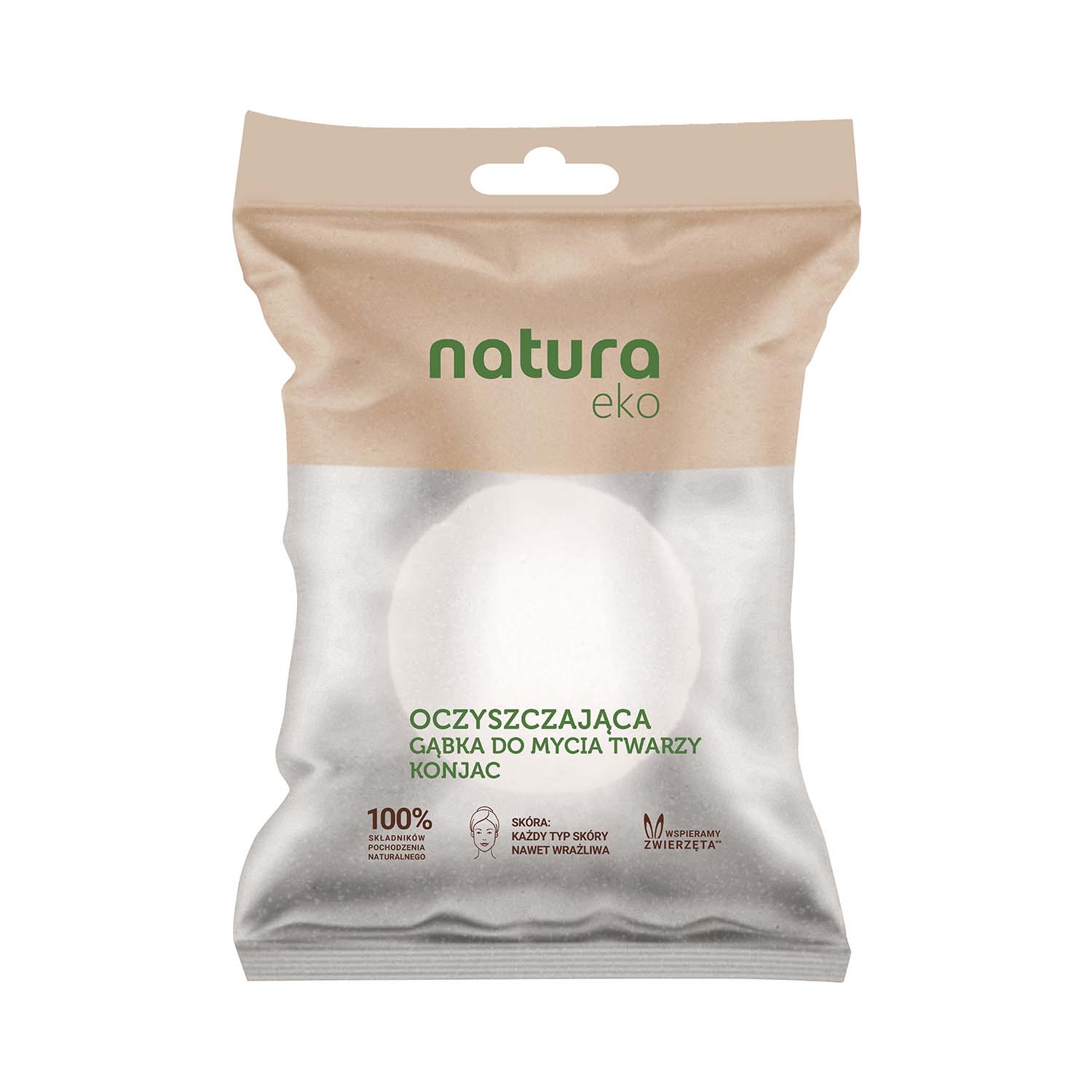 NATURA EKO GĄBKA KONJAK 1 SZT.