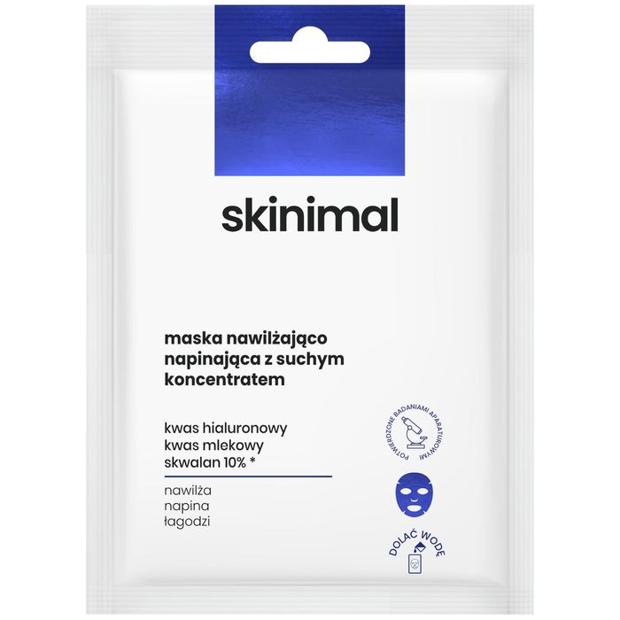 Skinimal maska nawilżająco-napinająca z suchym koncentratem 15 ml main product photo