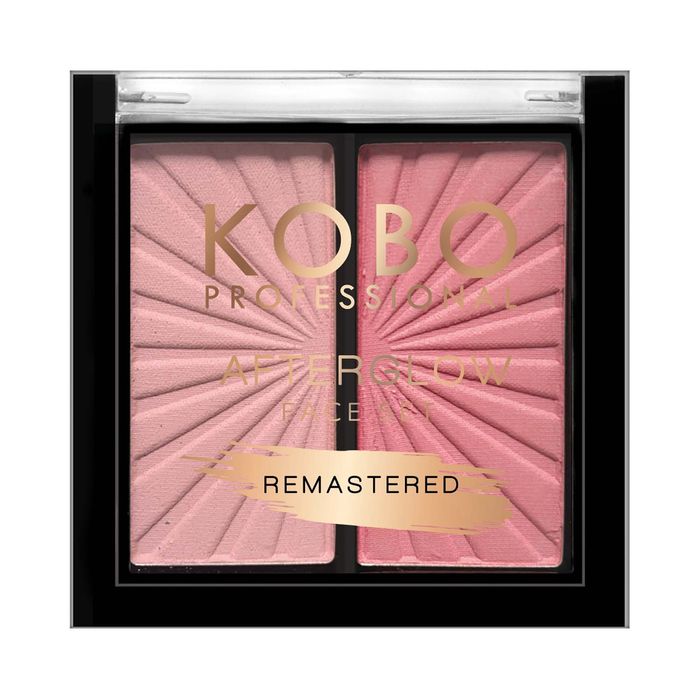 KOBO PROFESSIONAL PALETA RÓŻY FACE SET BLUSH AFTERGLOW REMASTERED main product photo