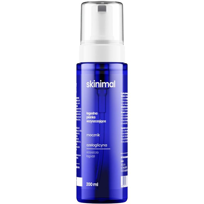 Skinimal łagodna pianka oczyszczająca 200 ml main product photo