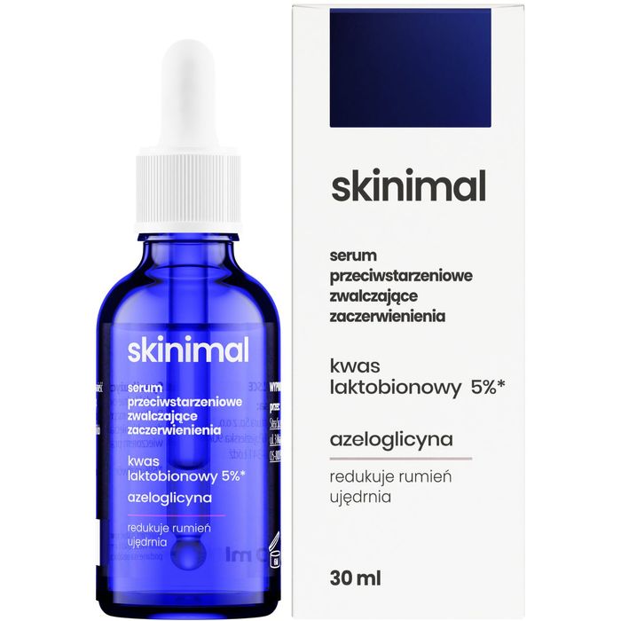 Skinimal serum przeciwstarzeniowe na zaczerwienienia 30 ml main product photo