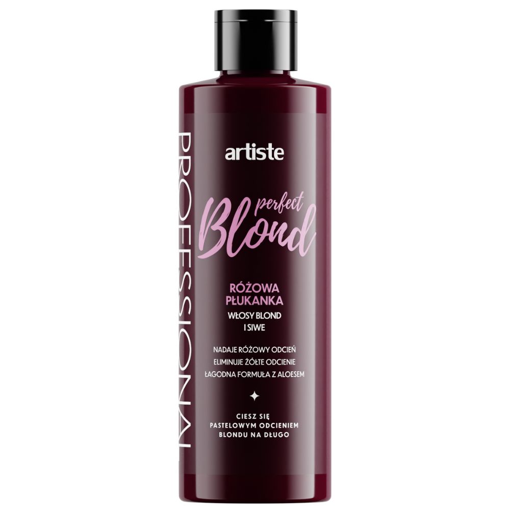 Artiste Perfect Blond różowa płukanka do włosów 200 ml