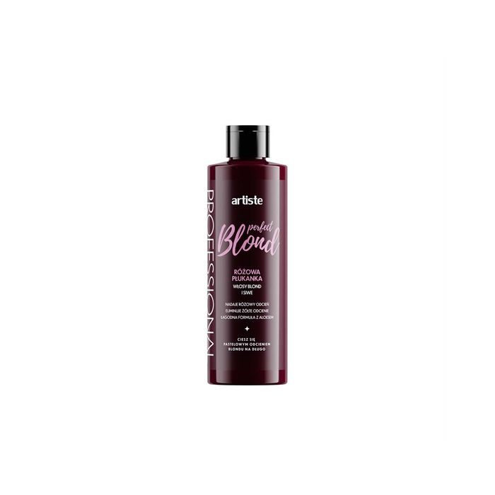 ARTISTE PŁUKANKA DO WŁOSÓW BLOND RÓŻOWA 200 ML main product photo