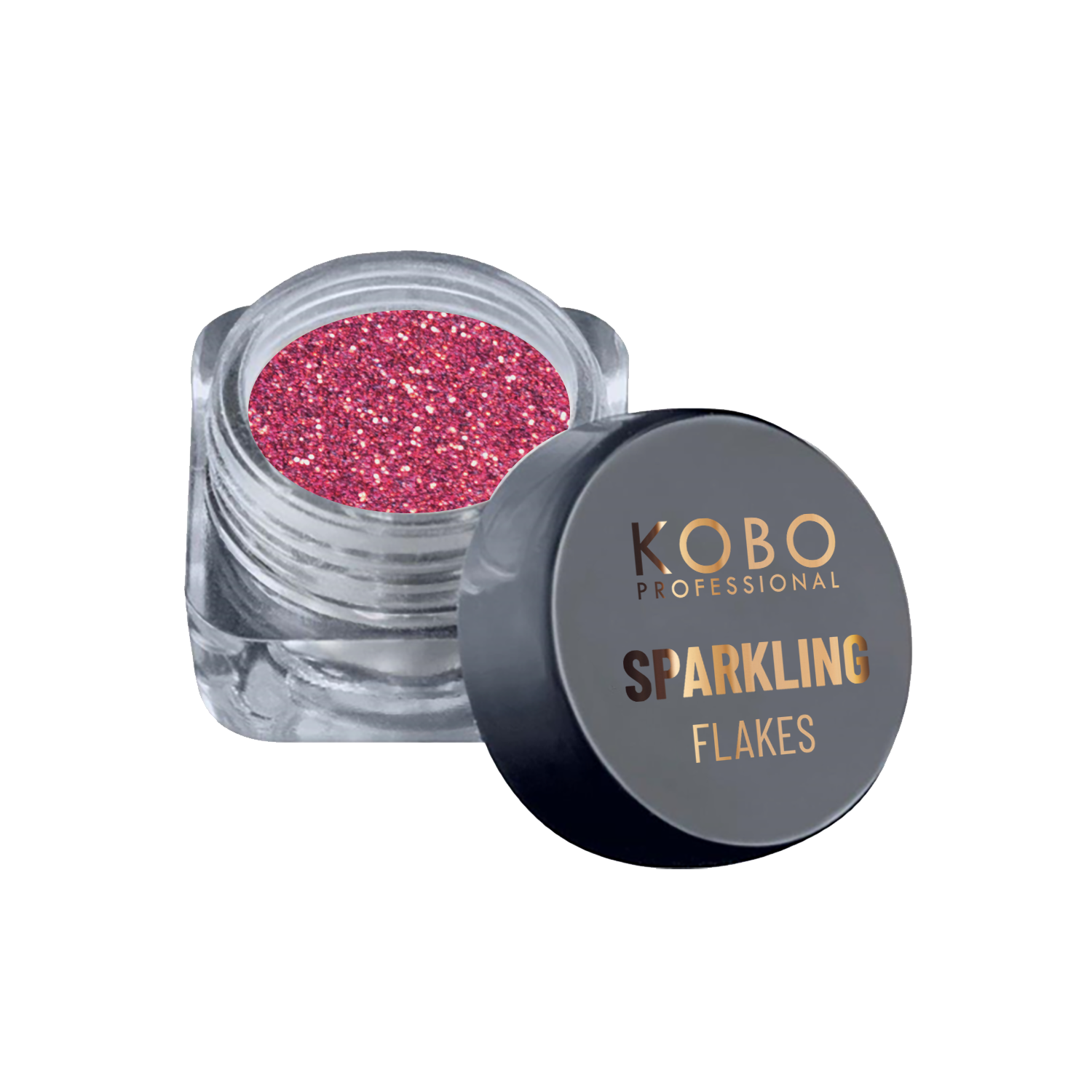 KOBO SPARKLING FLAKES ROSE