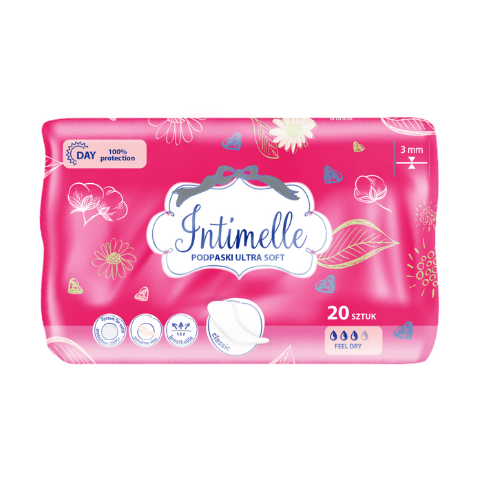 INTIMELLE podpaski Soft Classic bez skrzydełek 20 szt. main product photo