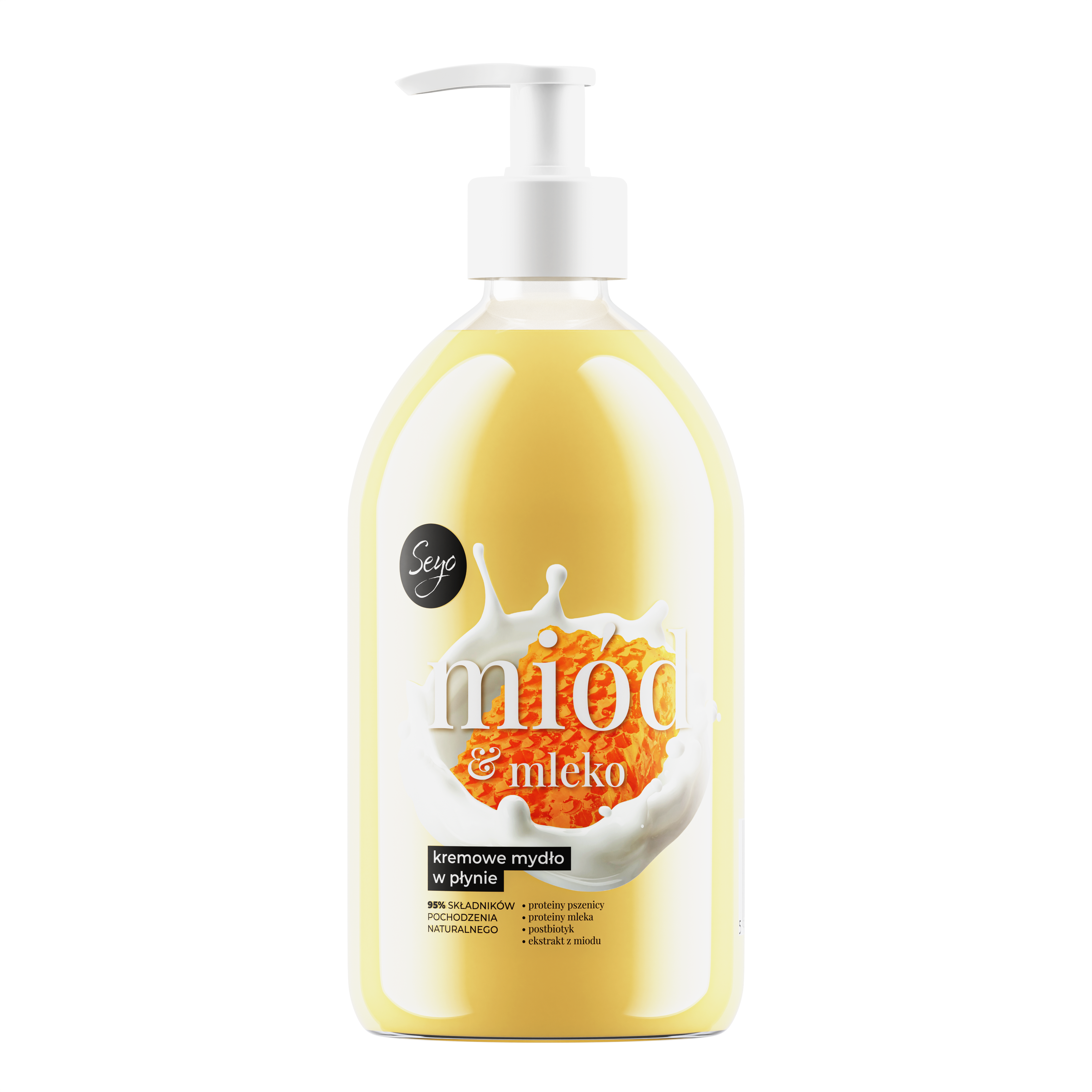SEYO MYDŁO W PŁYNIE MLEKO&MIÓD 500ML