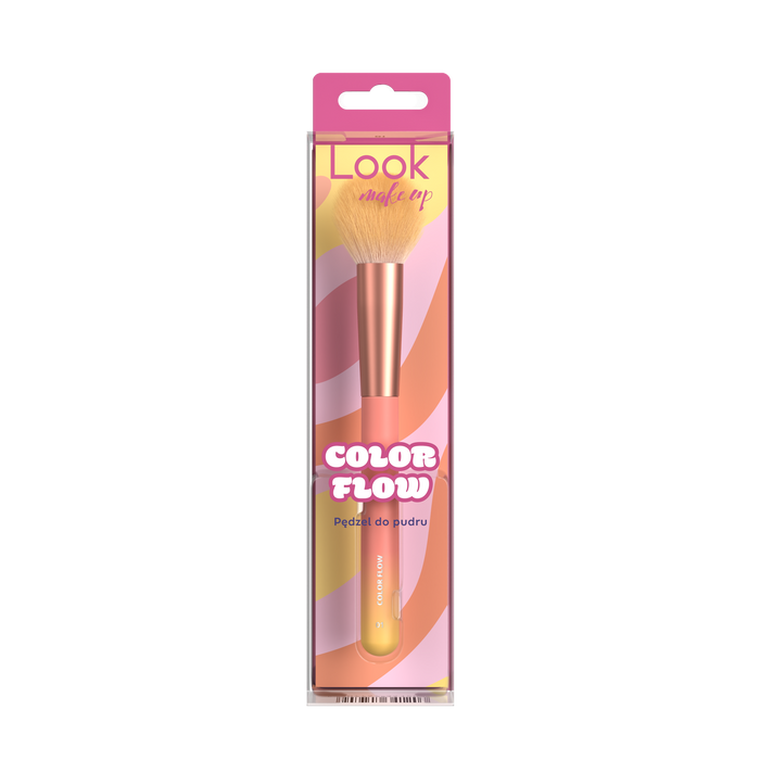 COLOR FLOW PĘDZEL DO PUDRU 01 LOOK MAKE UP main product photo