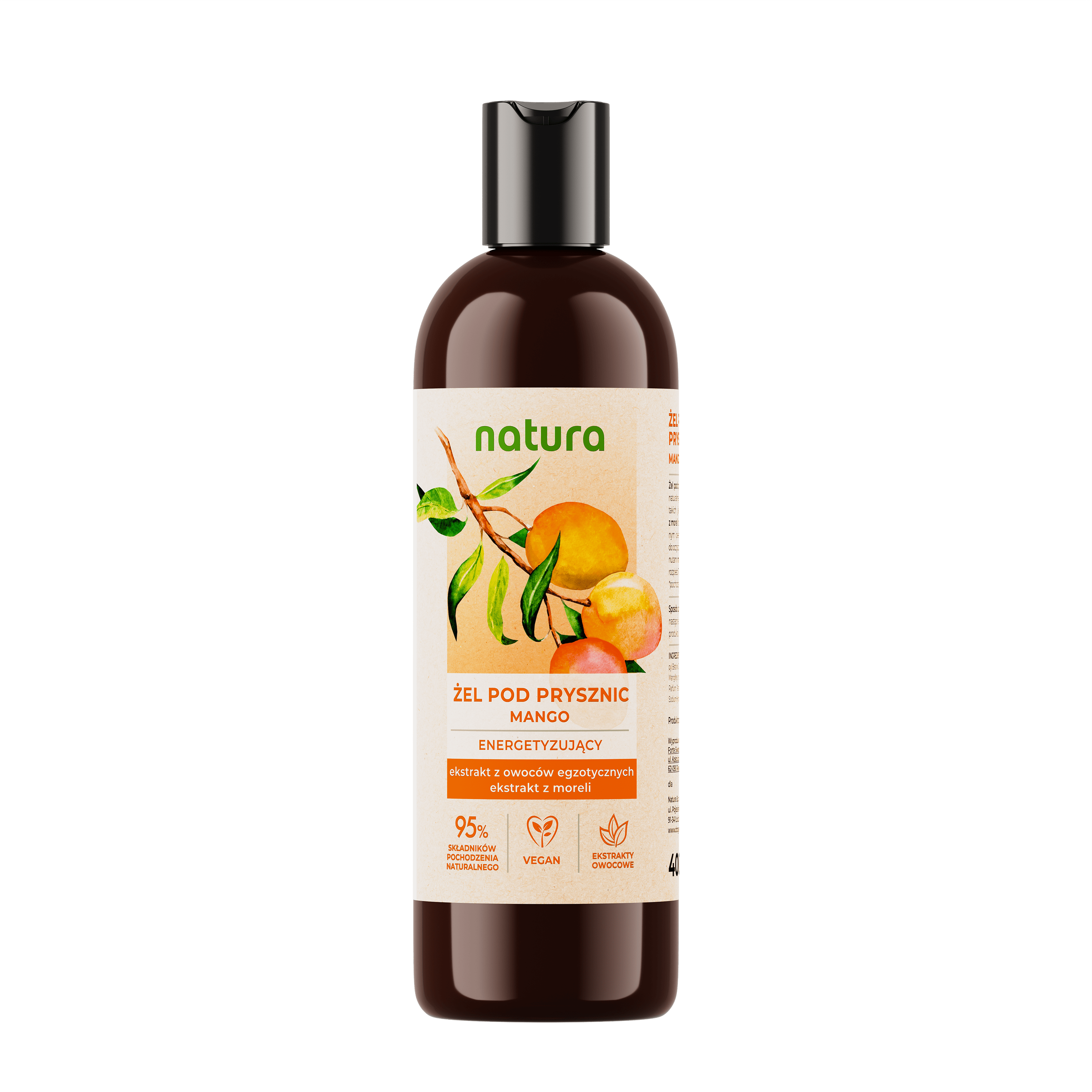 Natura żel pod prysznic Mango 400ml