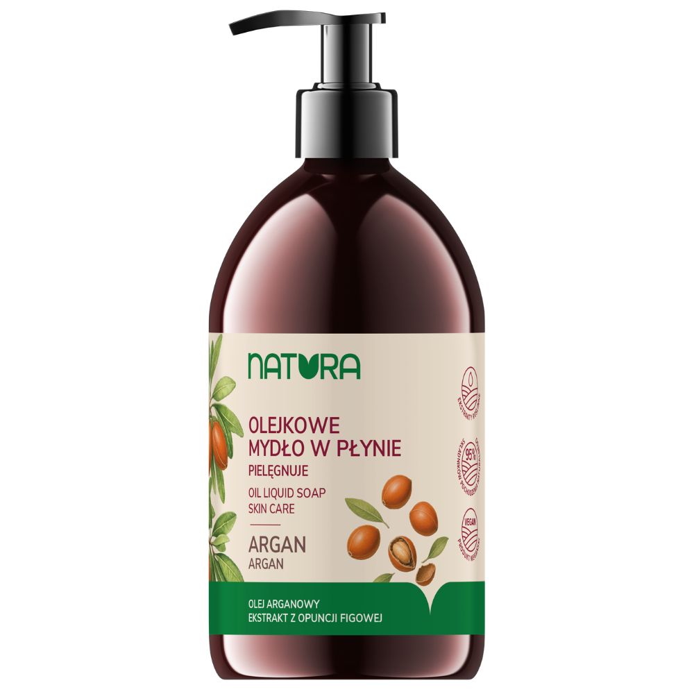 Natura Argan olejkowe mydło do rąk w płynie 500 ml