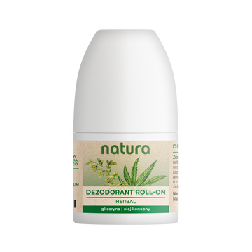 NATURA DEO ROLL-ON HERBAL ziołowy dezodorant  50ML