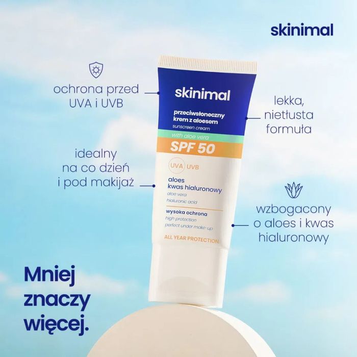 skinimal_SPF50_przeciwsłoneczny_krem_z_aloesem_cechy1