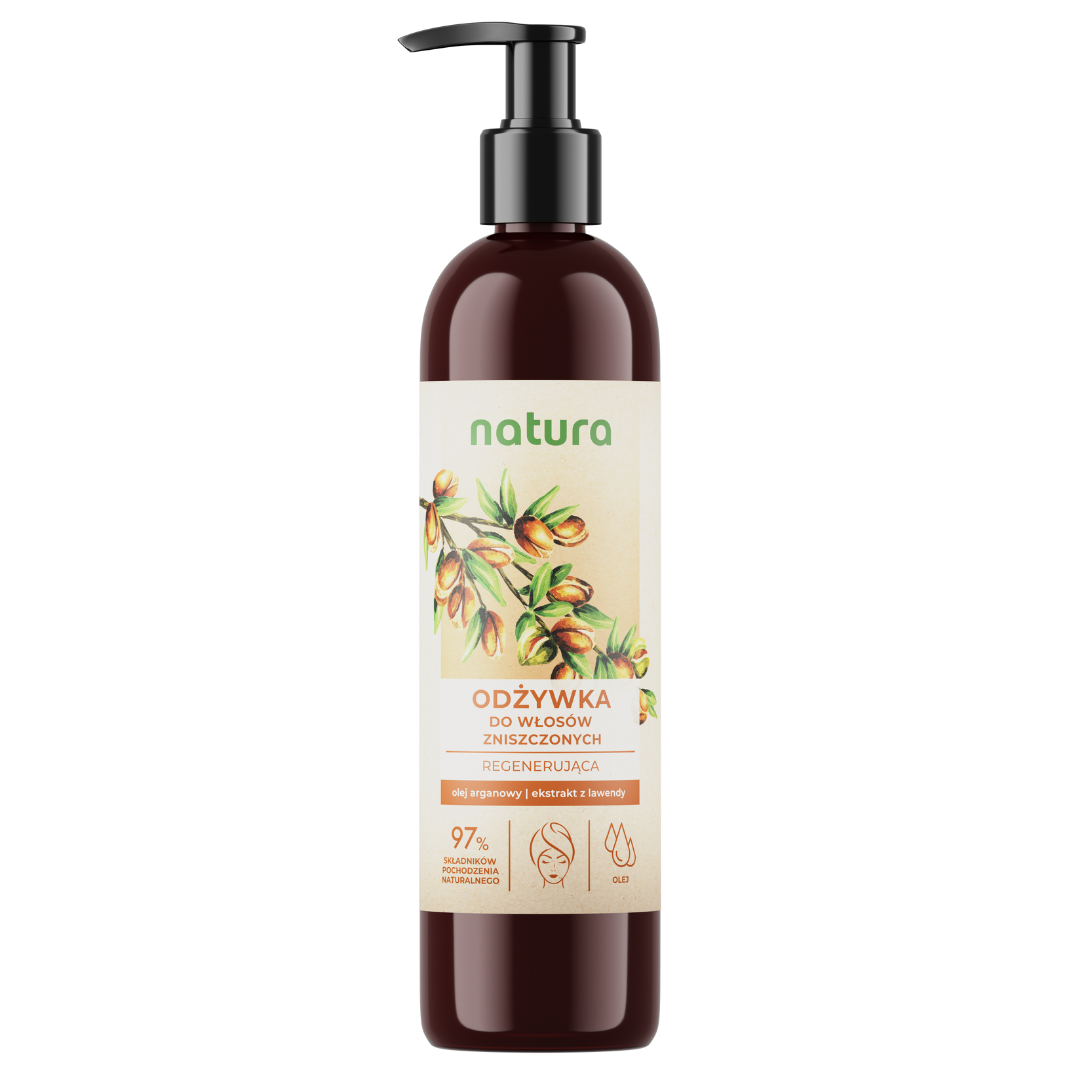 NATURA odżywka do włosów zniszczonych Argan 280ml