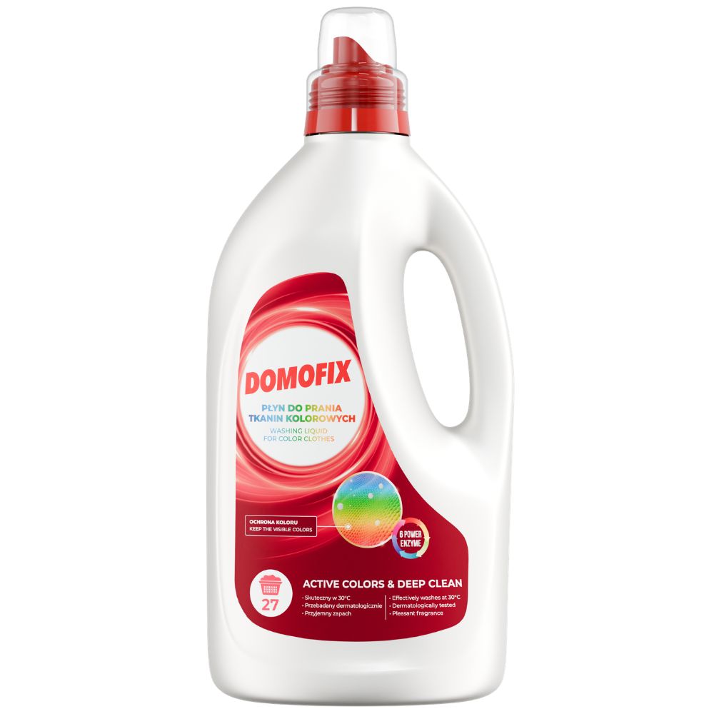 Domofix płyn do prania tkanin kolorowych 1500 ml
