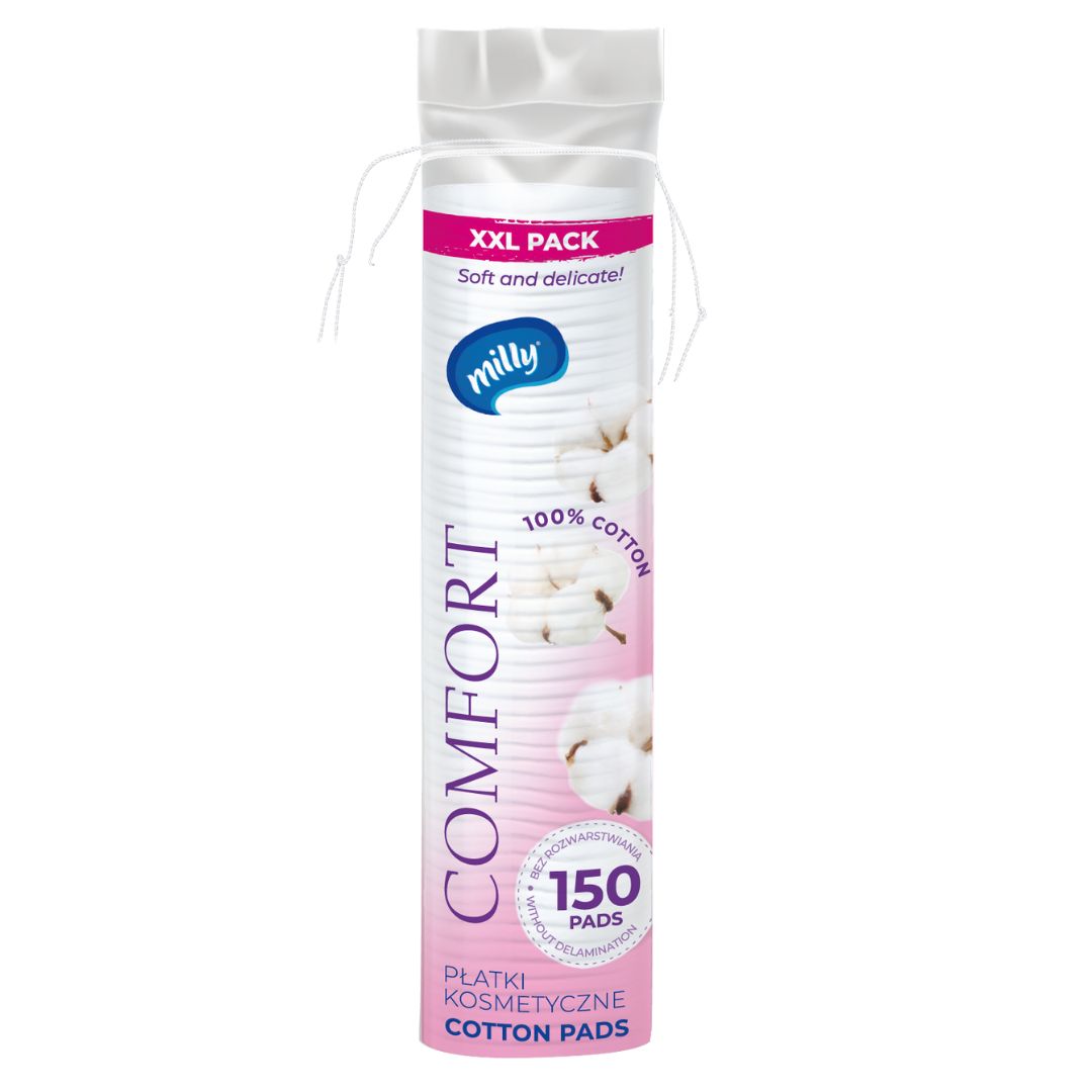 Milly płatki kosmetyczne Comfort 150 sztuk
