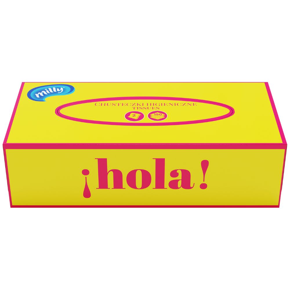 Milly Box Hola chusteczki higieniczne 150 sztuk
