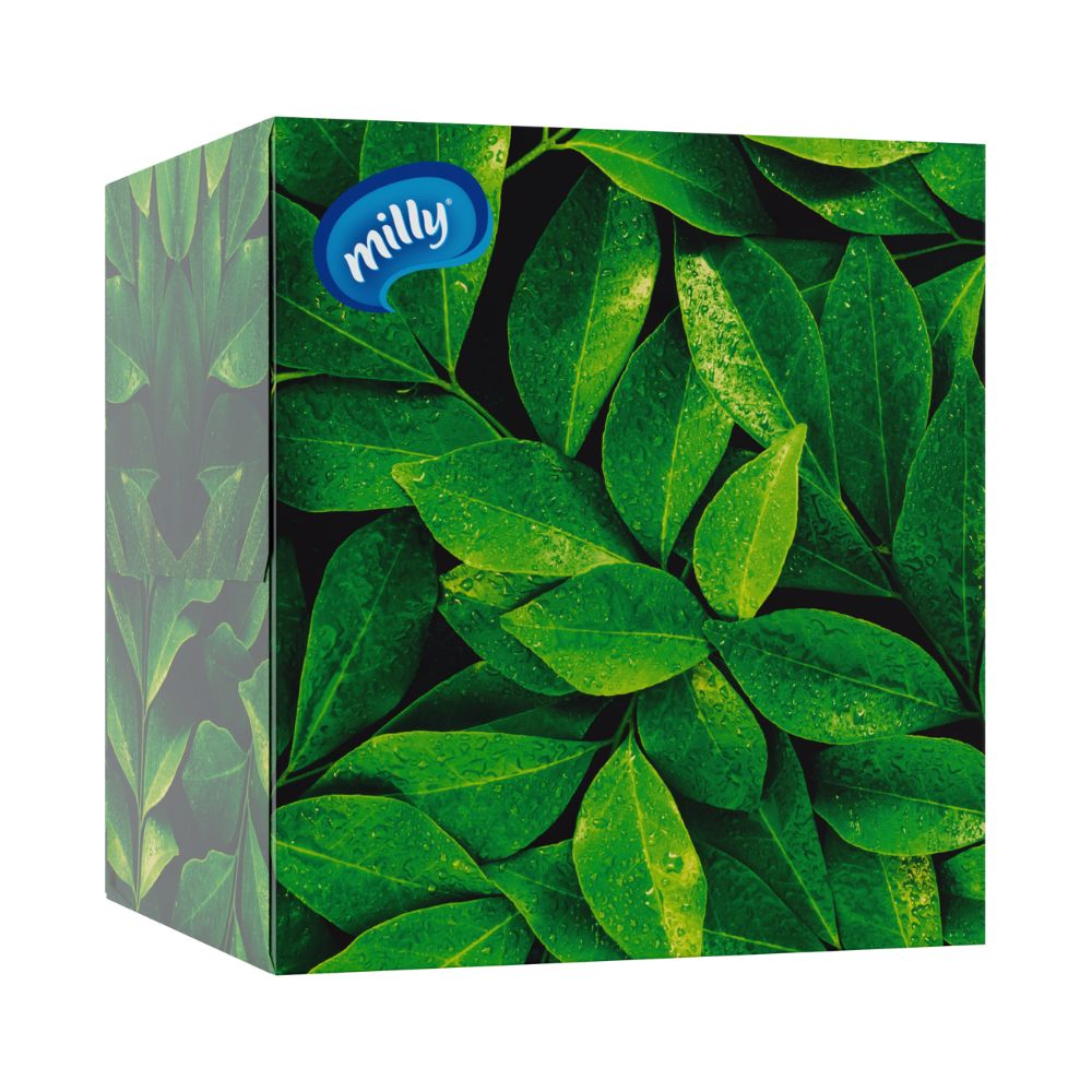 Milly Box Liście chusteczki higieniczne 60 sztuk