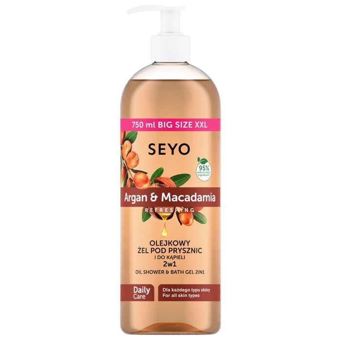 SEYO Argan Macadamia żel pod prysznic i do kąpieli 750 ml main product photo