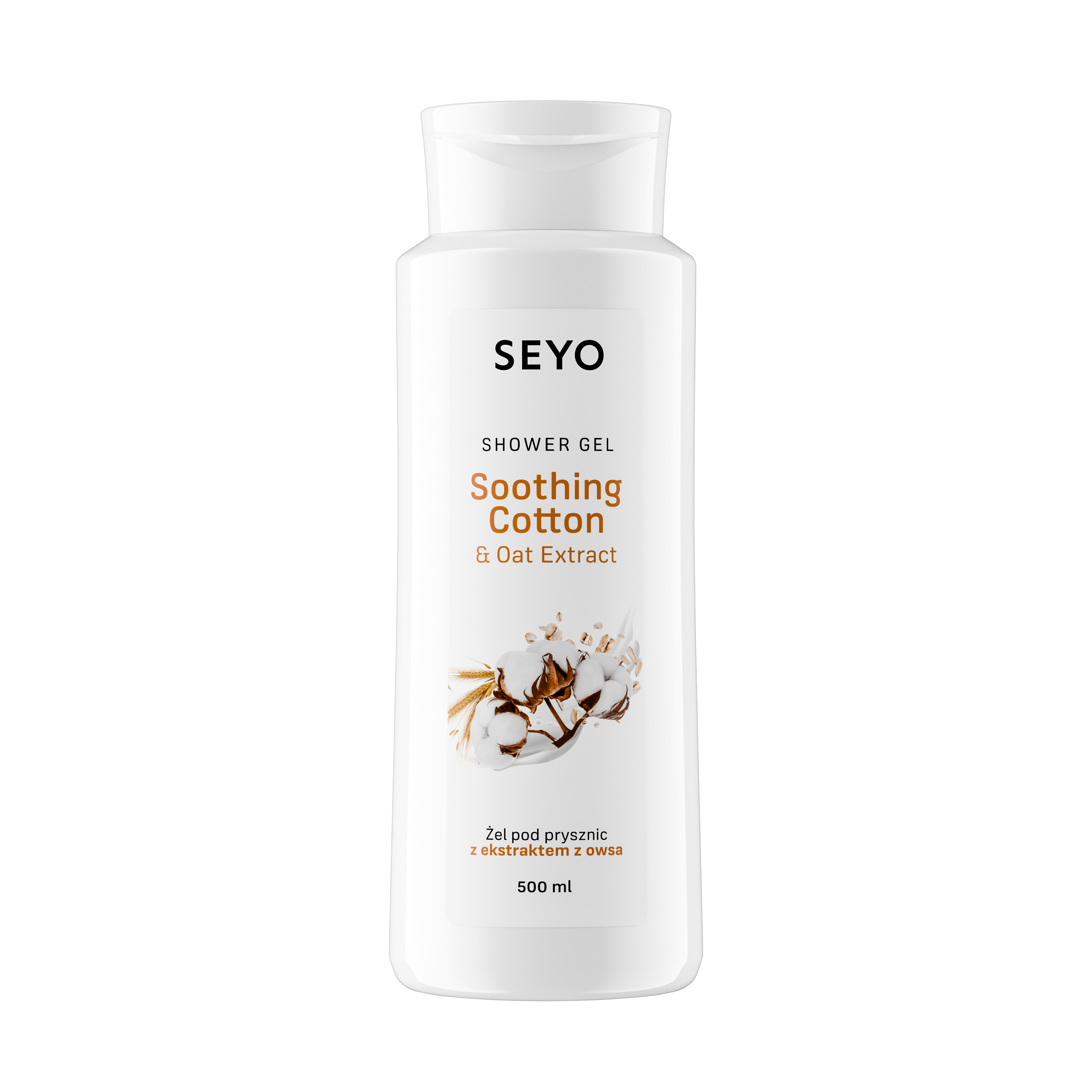 SEYO&#x20;&#x017B;EL&#x20;POD&#x20;PRYSZNIC&#x20;COTTON&#x20;500ML