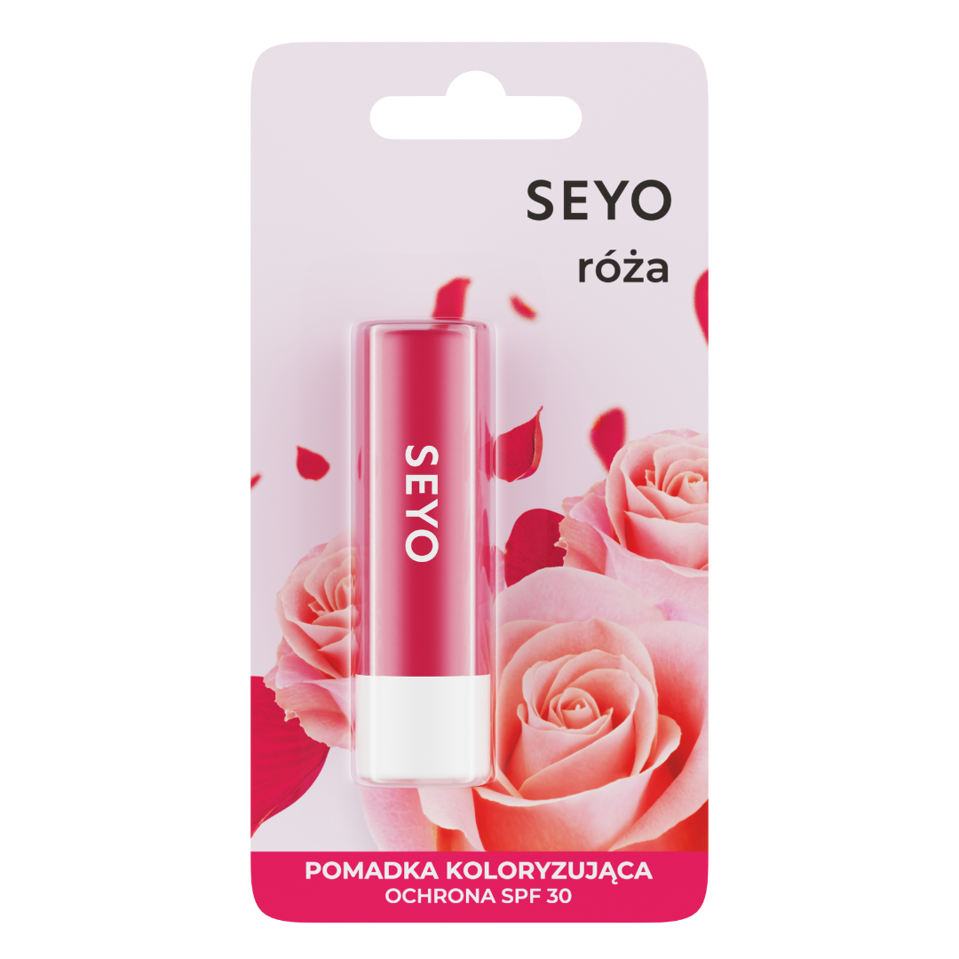 SEYO POMADKA RÓŻANA Z SPF 30 4,8 G