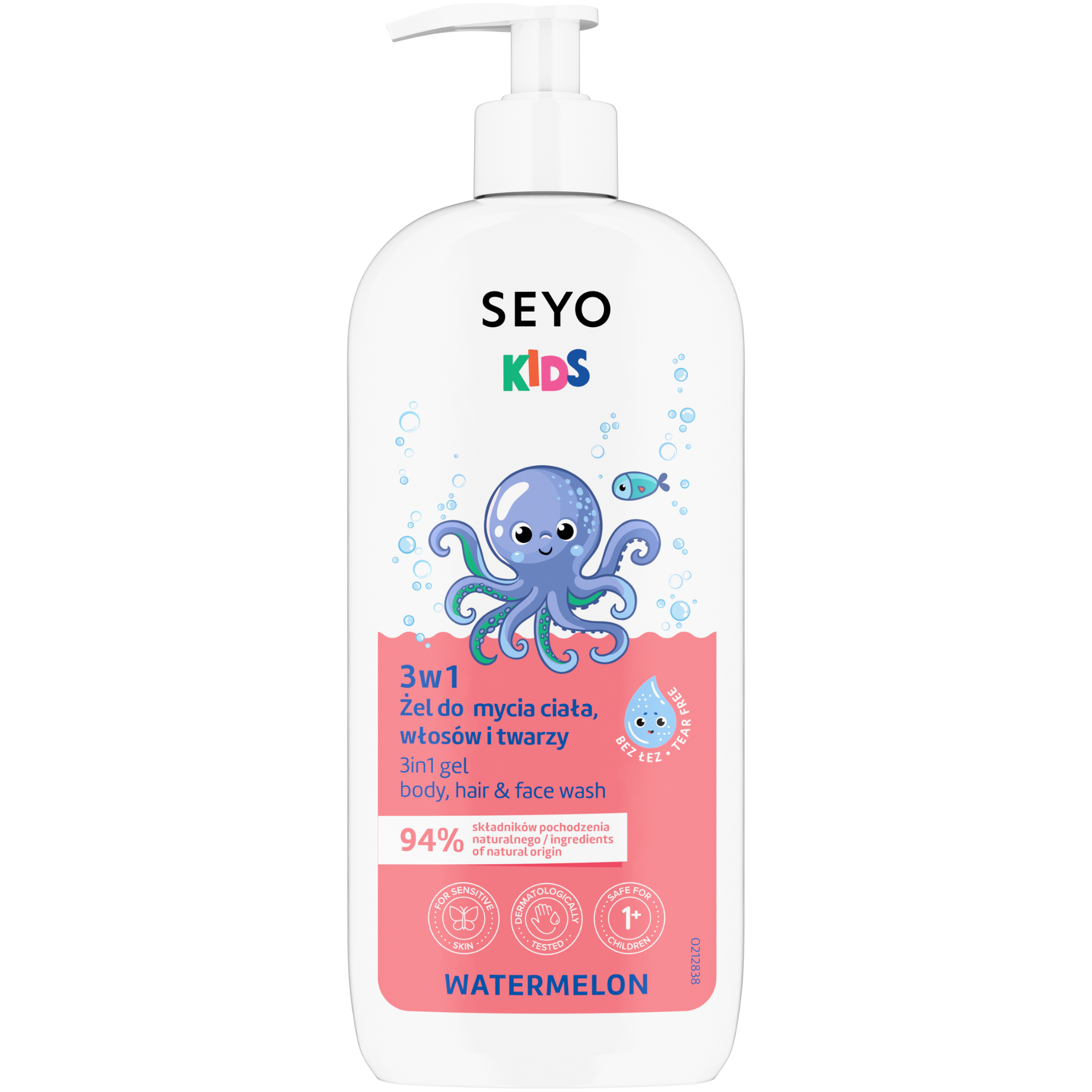 SEYO KIDS żel 3W1 ARBUZIK 1+, 400ml