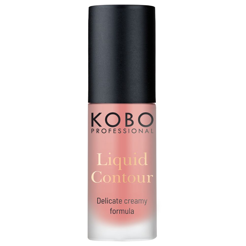 Kobo Liquid Contour Blush 02 Peace płynny róż do policzków 15 ml
