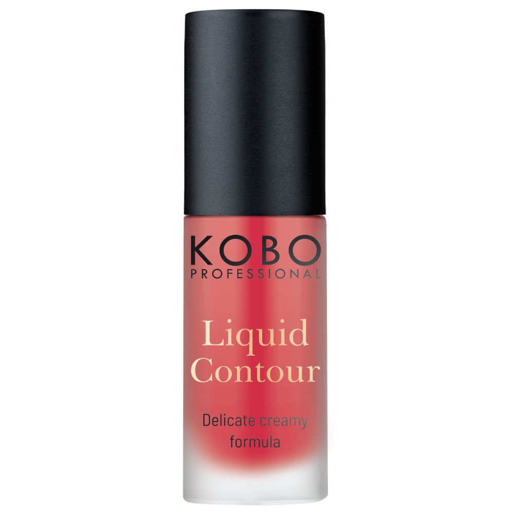 Kobo Liquid Contour Blush 03 Love płynny róż do policzków 15 ml