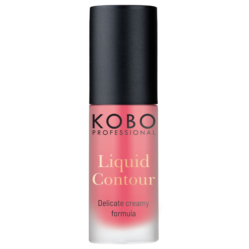 Kobo Liquid Contour Blush 04 Joy płynny róż do policzków 15 ml