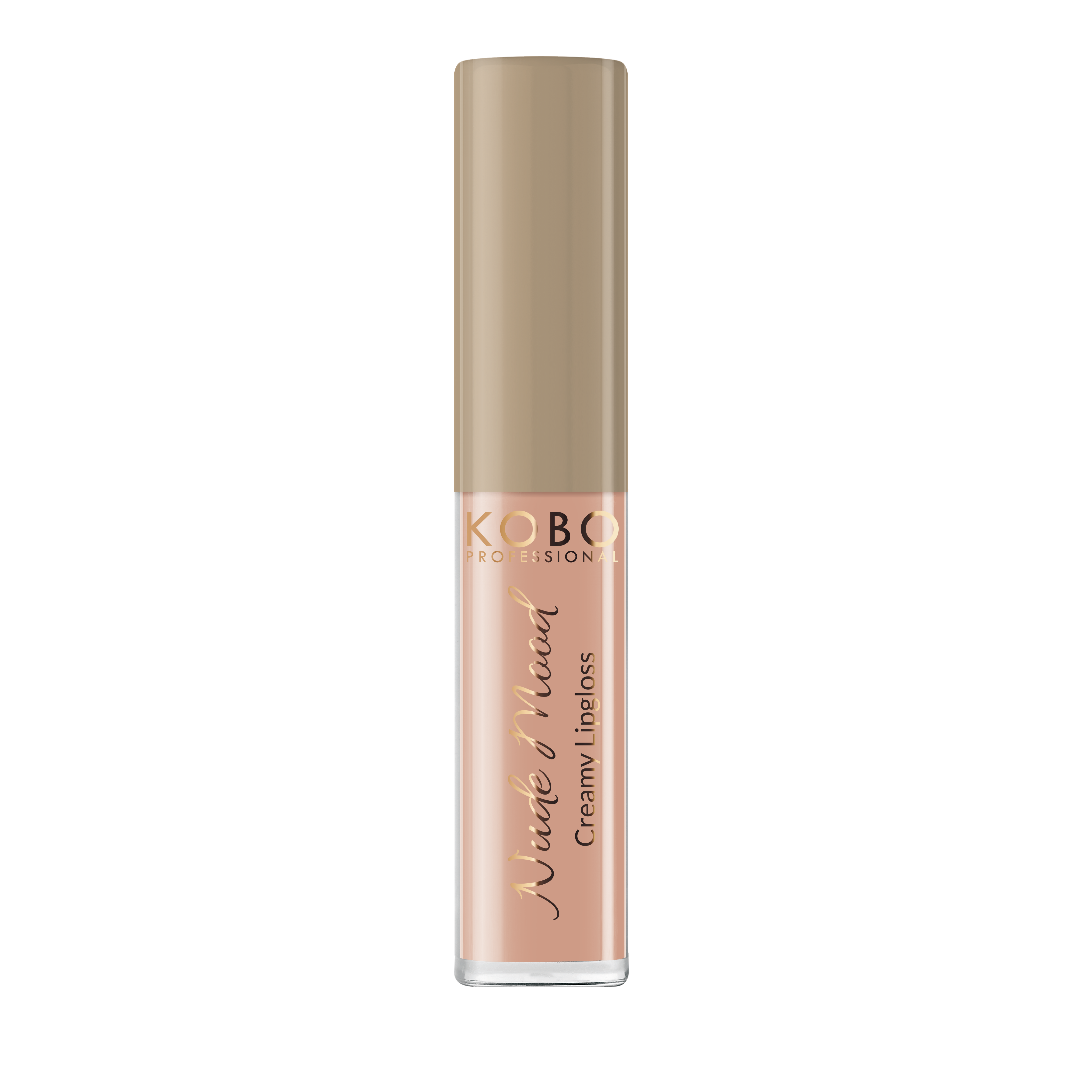 Kobo nude mood błyszczyk creamy lipgloss 02