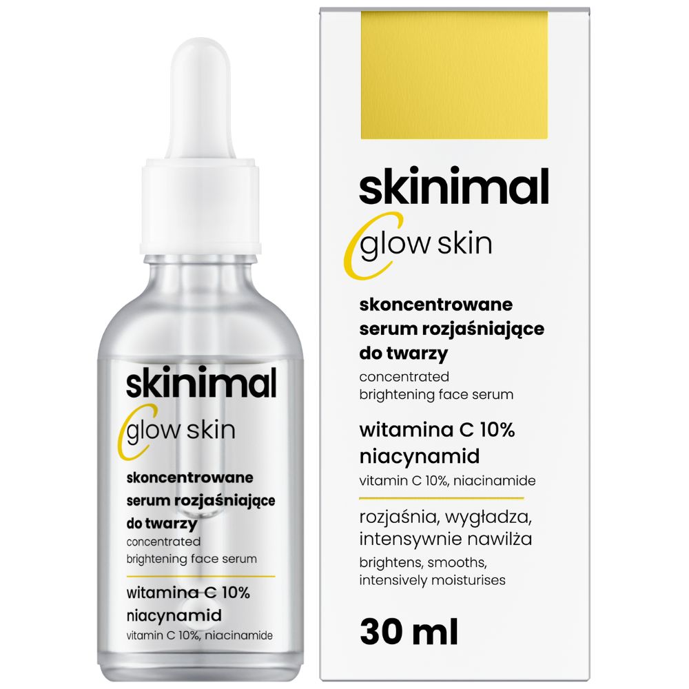 Skinimal Glow Skin serum rozjaśniające do twarzy 30 ml