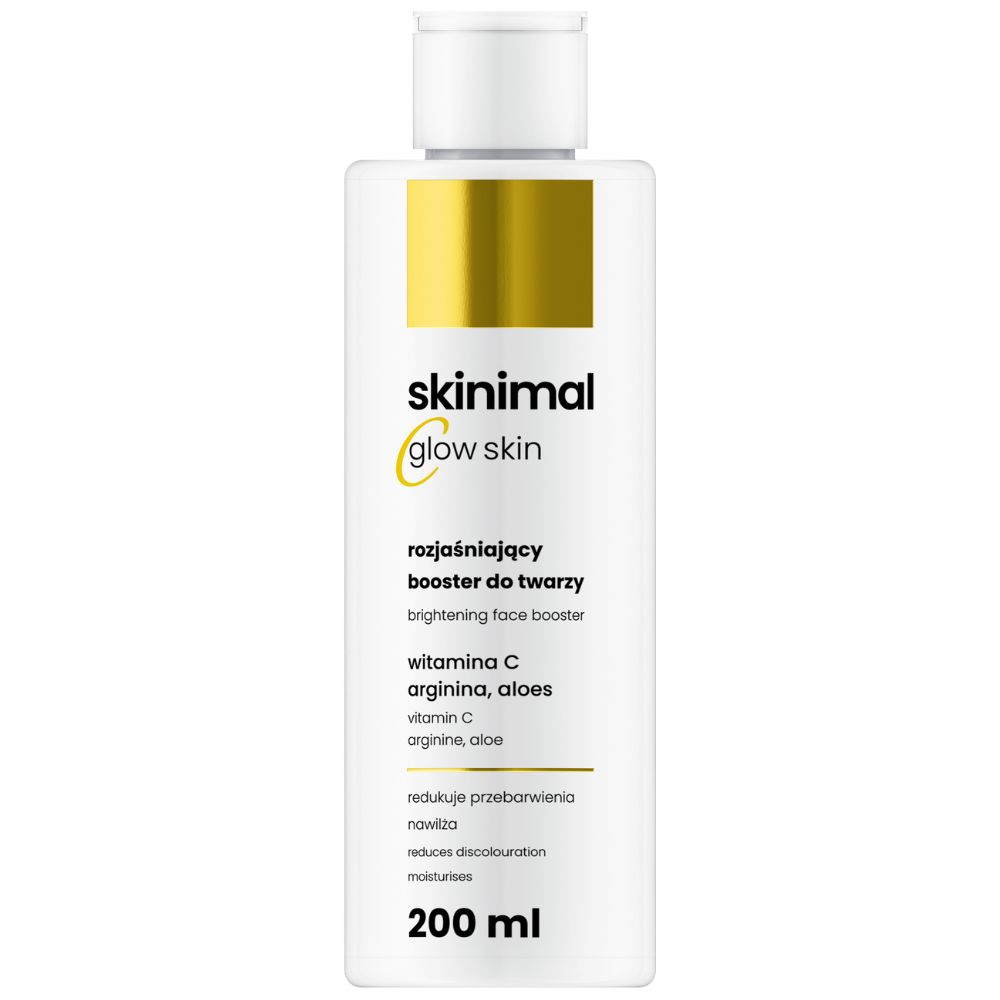 Skinimal Glow Skin rozjaśniający booster do twarzy 200 ml