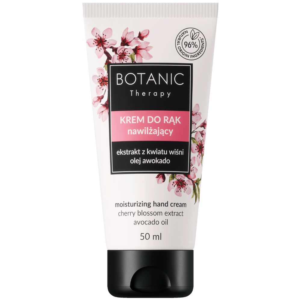 Botanic Therapy nawilżający krem do rąk Wiśnia Olej Awokado 50 ml