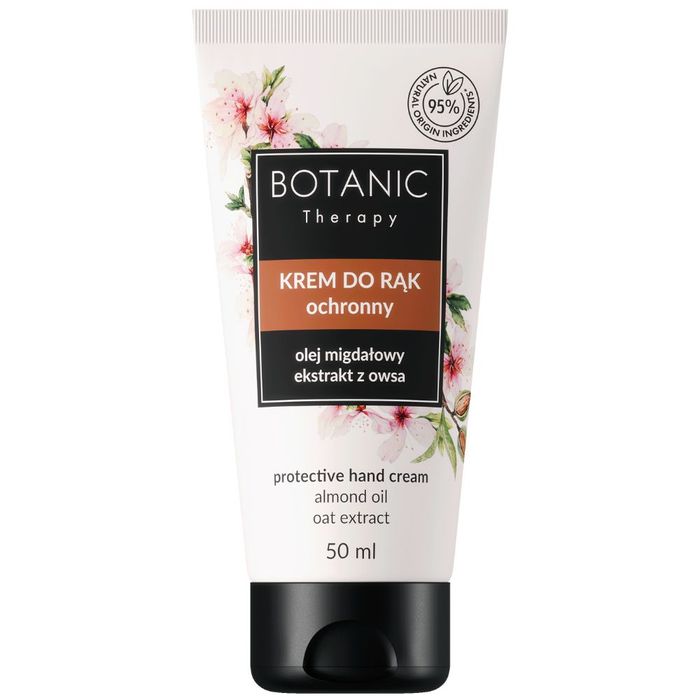 Botanic Therapy ochronny krem do rąk Olej Migdałowy Owies 50 ml main product photo