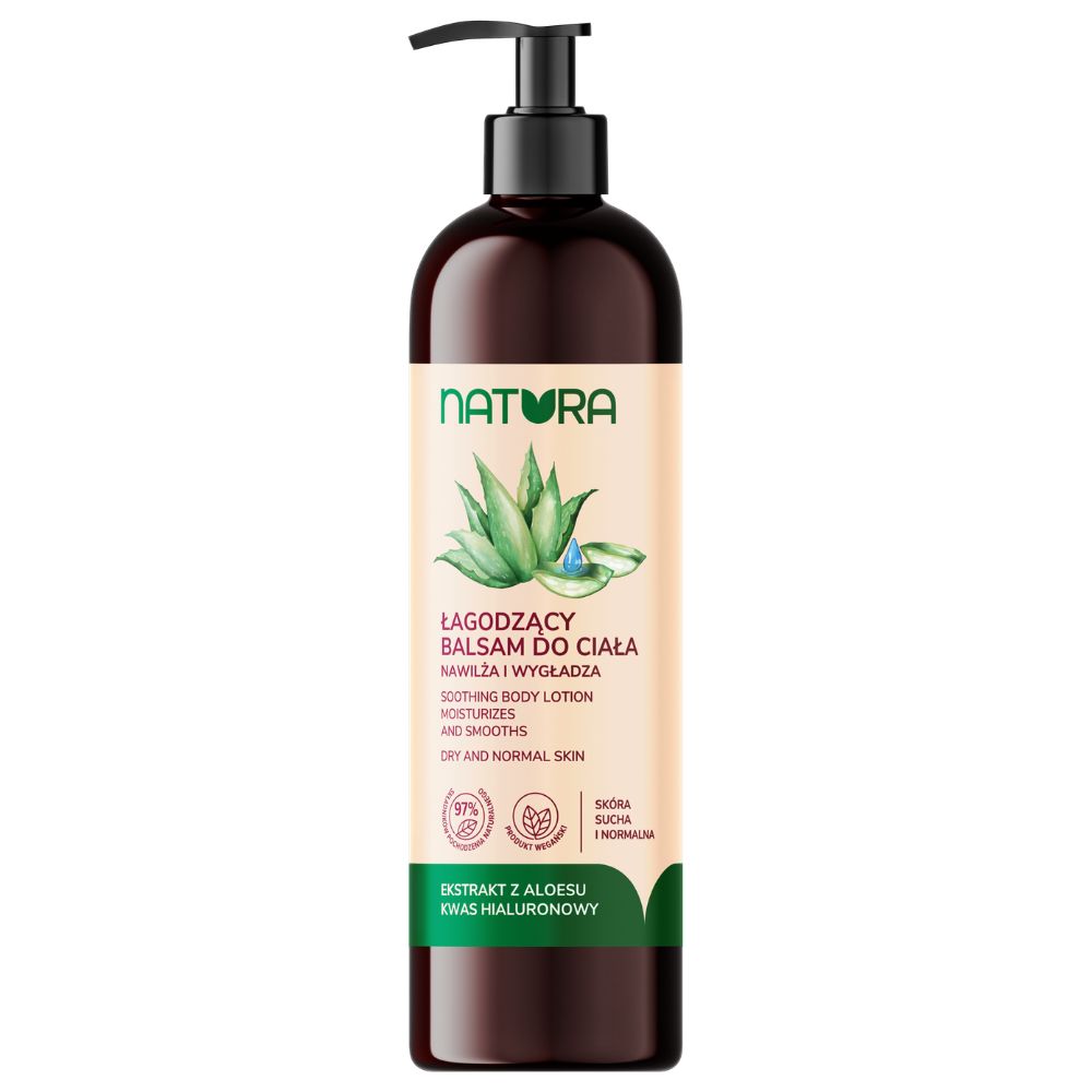 Natura Aloes Kwas Hialuronowy balsam do ciała 380 ml