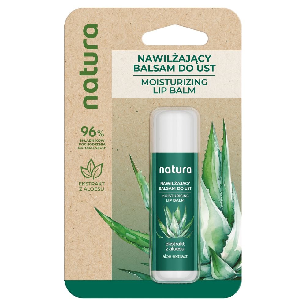 Natura Aloes nawilżający balsam do ust 4,8 g