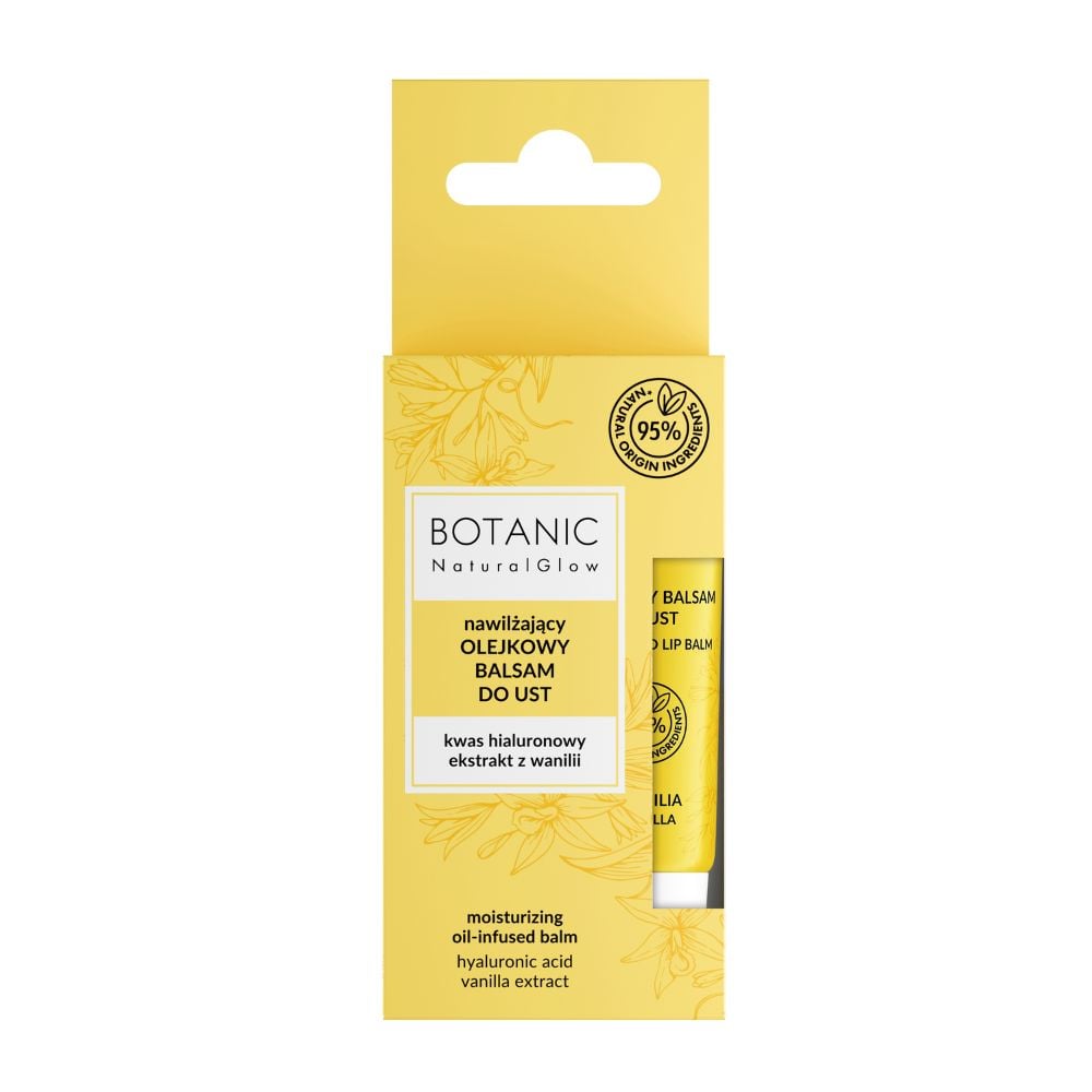 Botanic NaturalGlow Olejkowy balsam do ust Wanilia 10ml