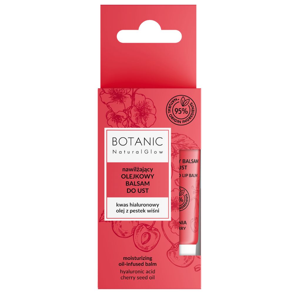 Botanic NaturalGlow Olejkowy Balsam do ust Wiśnia 10ml