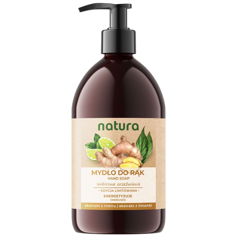 Natura Imbirowe Orzeźwienie mydło do rąk 500 ml
