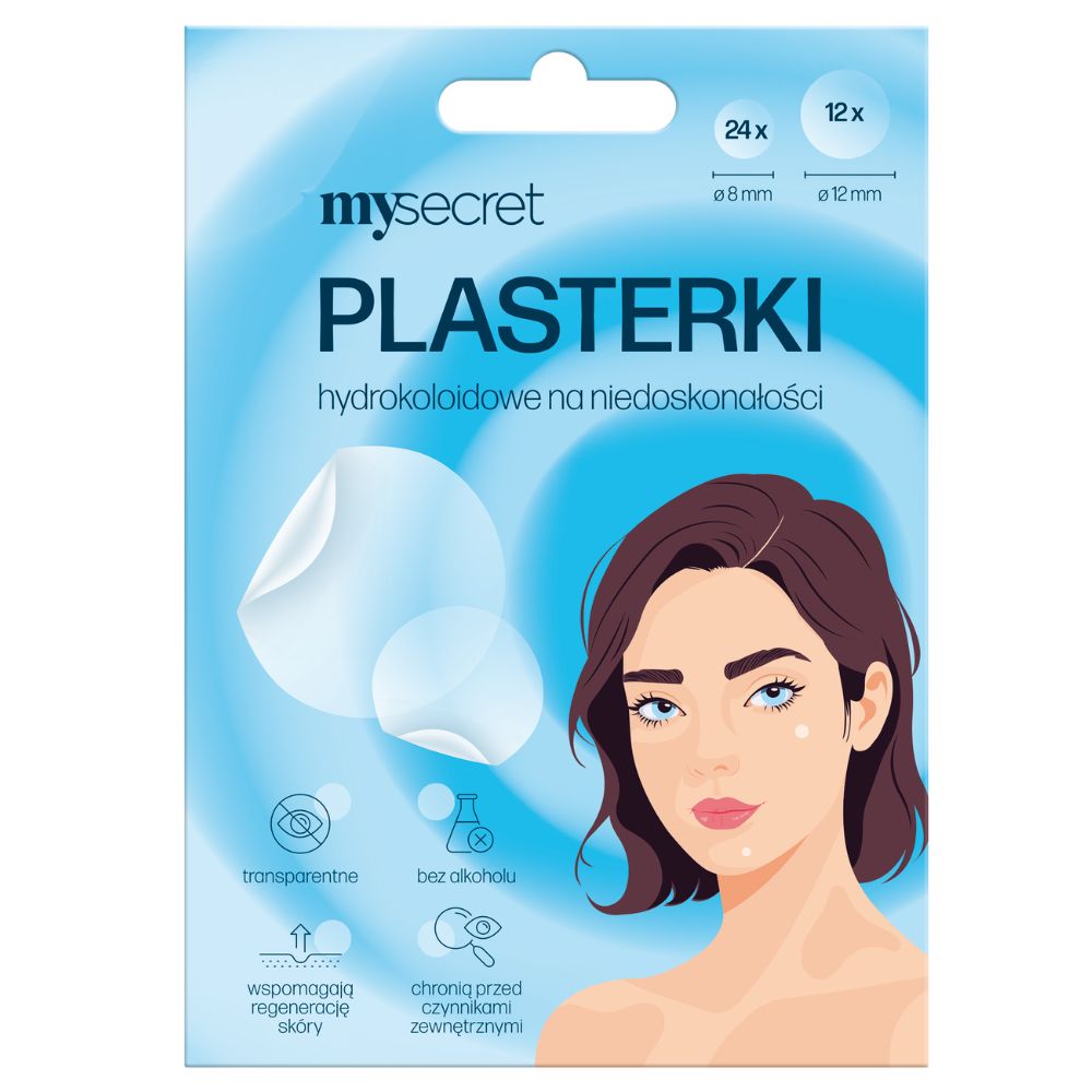My Secret Przezroczyste Kółka plasterki na niedoskonałości 36 sztuk