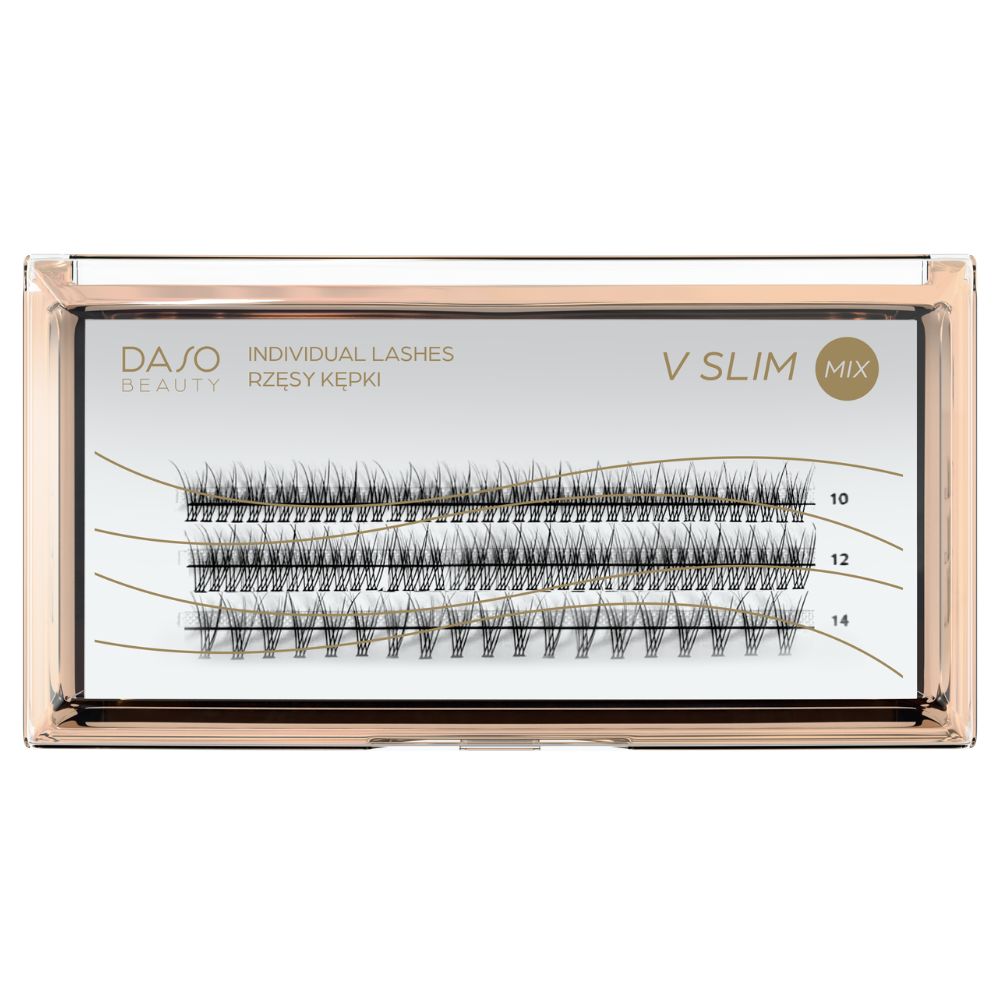 Daso Beauty V Slim rzęsy kępki 120 sztuk