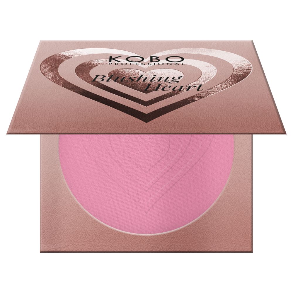 Kobo Blushing Heart 02 róż do policzków 8 g