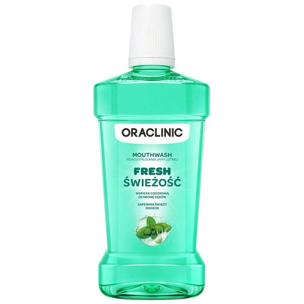 Oraclinic Fresh płyn do płukania jamy ustnej 500 ml