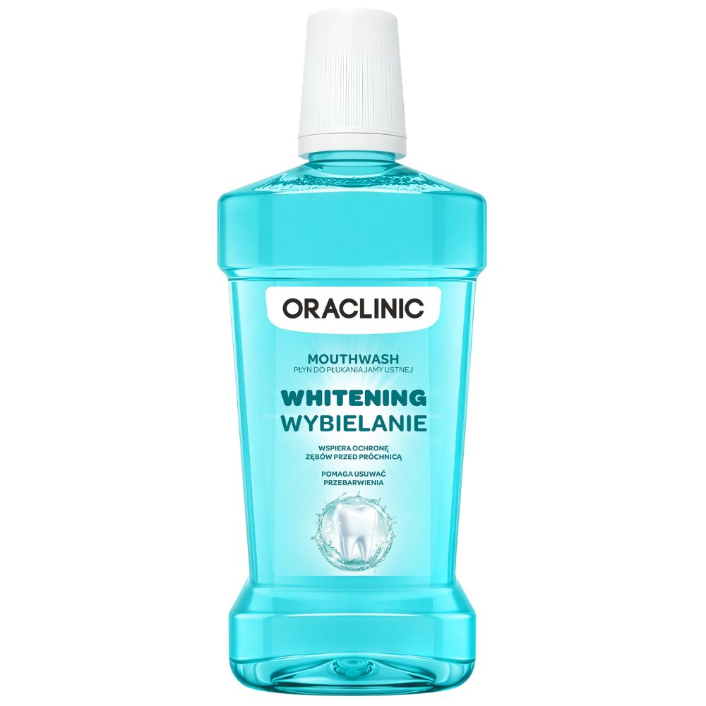 Oraclinic Whitening płyn do płukania jamy ustnej 500 ml