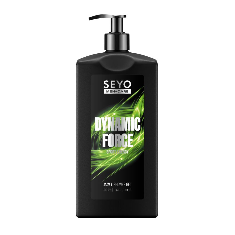 Seyo Men Żel pod prysznic 3w1 Dynamic Force Sport Energy 1000 ml 
