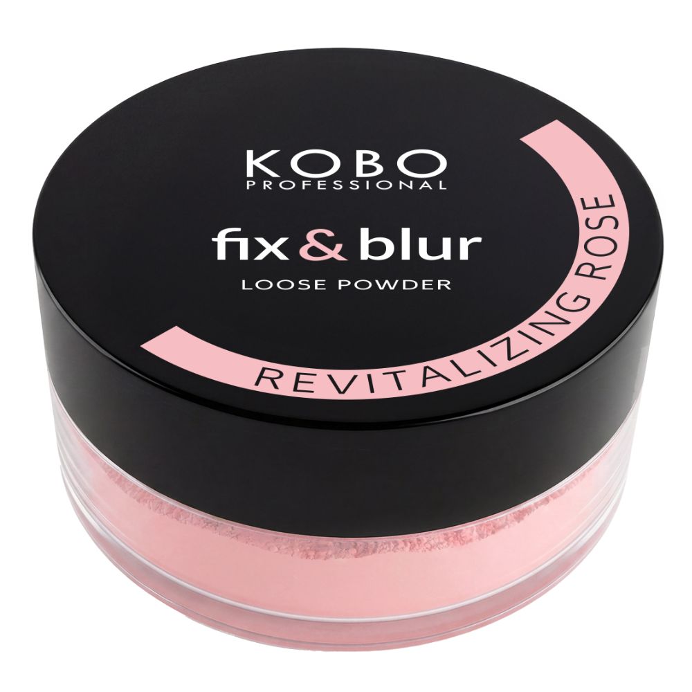 Kobo Fix&Blur Loose Powder Revitalizing Rose 02 puder sypki 10 g